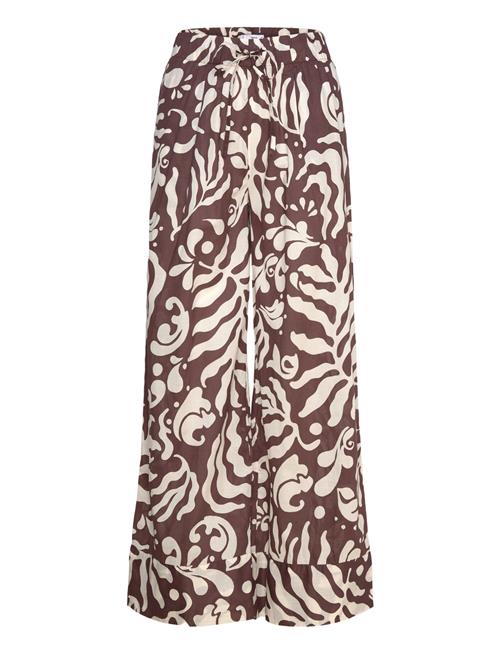 Mango | Printed Cotton Trousers | S