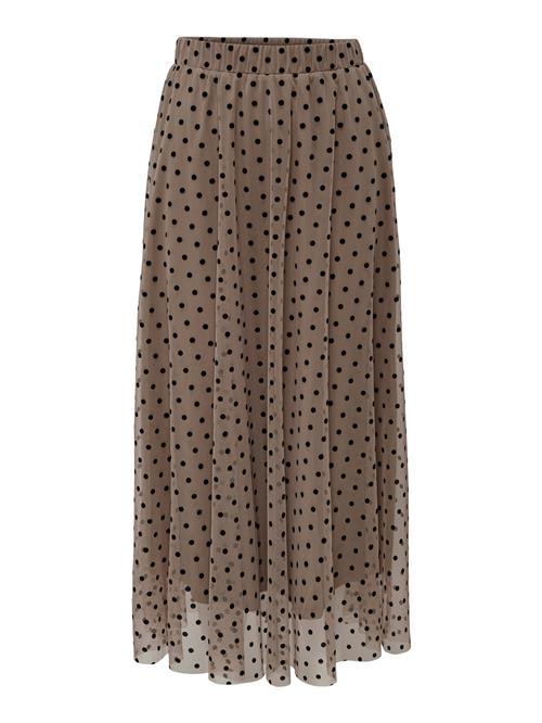 ONLY Nederdel 'Ponera'  mokka / sort