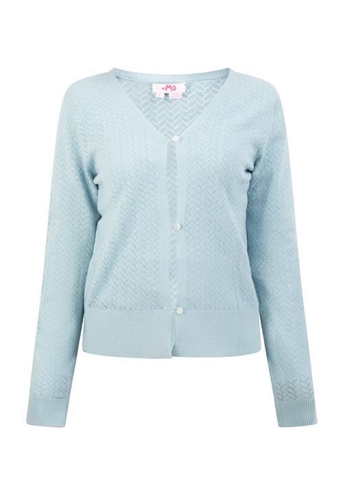 MYMO Cardigan  lyseblå / perlehvid