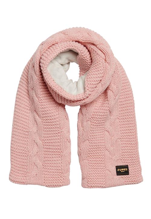 Superdry & Co Sjal  guld / lyserød / sort