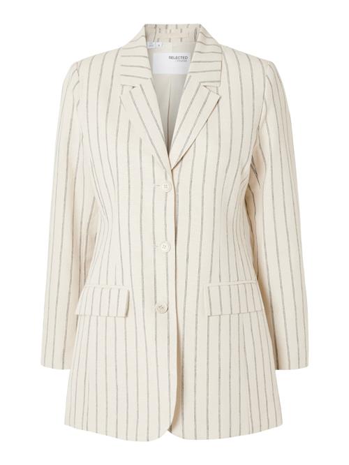 SELECTED Blazer 'Hilda'  creme / sort