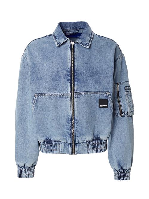 KARL LAGERFELD JEANS Overgangsjakke  blue denim