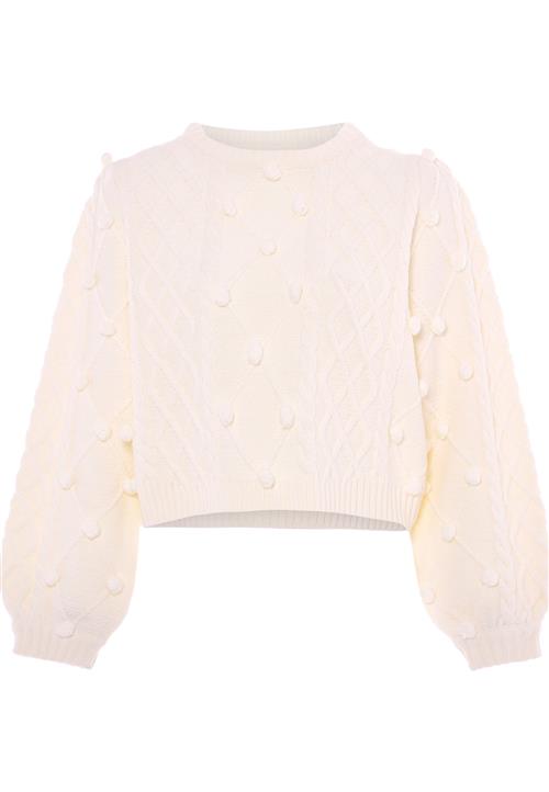 IZIA Pullover  uldhvid