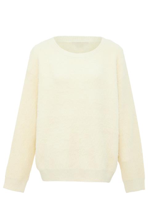 Poomi Pullover  uldhvid