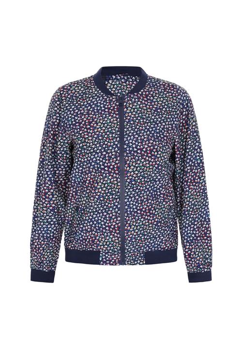 COSIMON Overgangsjakke  marin / gran / mørkerød / hvid