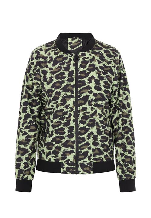 COSIMON Overgangsjakke  mørkegrå / grøn / sort