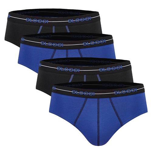 SLOGGI Slip  blå / sort / hvid