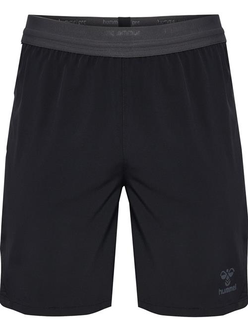 Hummel Sportsbukser 'Pro'  mørkegrå / sort