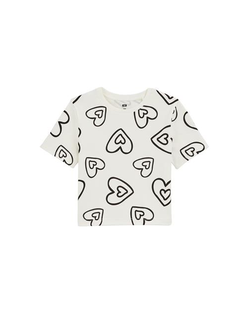 WE Fashion Bluser & t-shirts  sort / offwhite