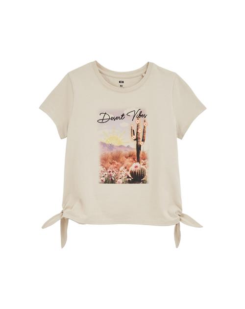 WE Fashion Bluser & t-shirts  beige / brun / lysegul / sort