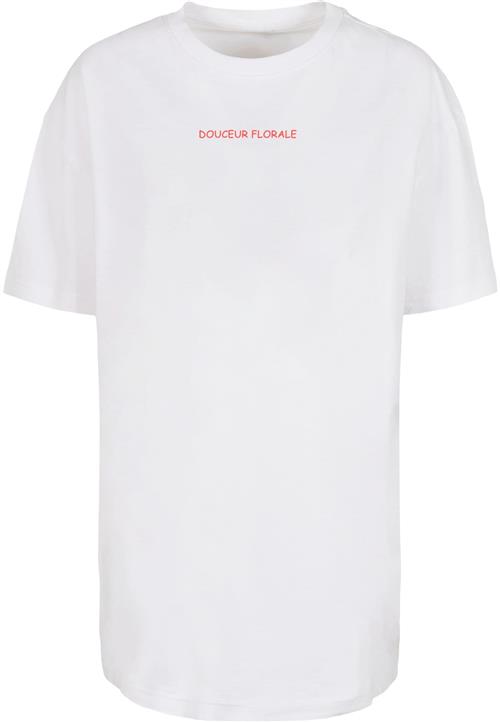 Merchcode Shirts 'Douceur Florale'  lyseorange / lyserød / rød / hvid