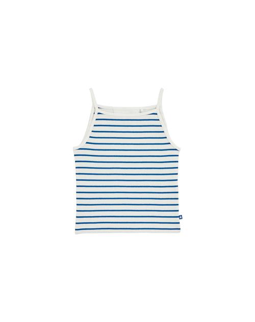 WE Fashion Overdel  mørkeblå / hvid