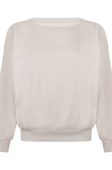 Hunkemöller Boatneck Sweater Audrey Beige