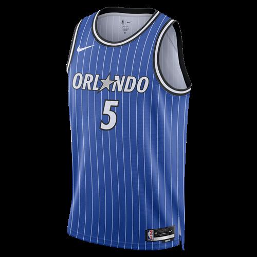 Paolo Banchero Orlando Magic Icon Edition Nike Dri-FIT NBA Swingman-spillertrøje til mænd - blå