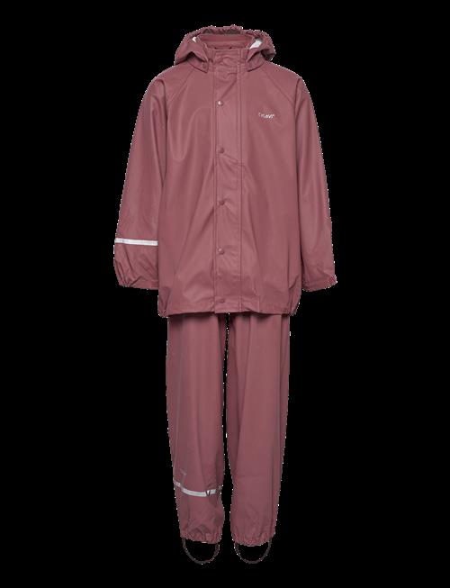 CeLaVi | Basic Rainwear Set -Solid Pu | 98-104