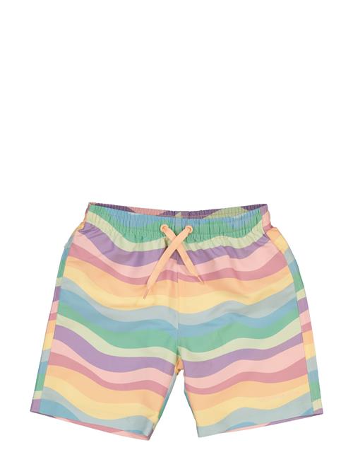 Geggamoja | Uv-Swim Shorts Blue Deep Sea 16 74/80 | 74/80