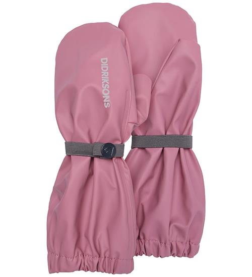Didriksons Luffer m. Fleece - PU - Pileglove - Heather Pink