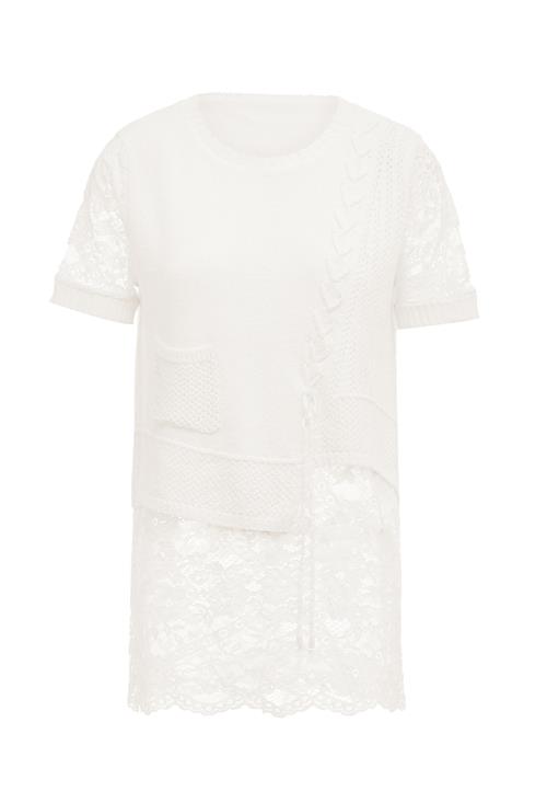 LUREA Pullover  naturhvid