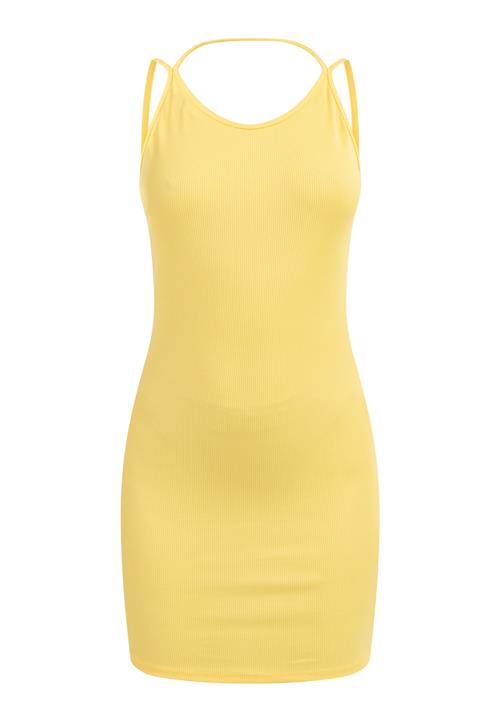 MYMO Sommerkjole  lysegul