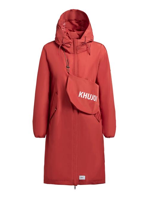 khujo Overgangsfrakke 'TIMEA'  rød
