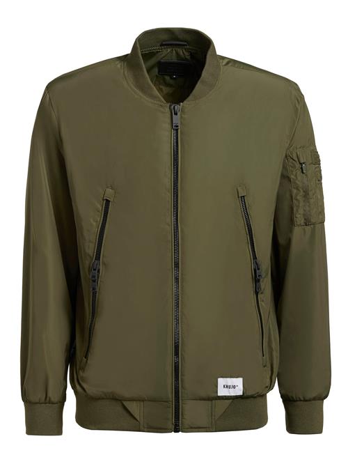 khujo Overgangsjakke 'LISTENER'  grøn / oliven