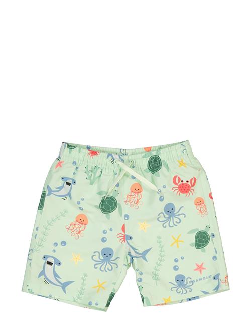 Geggamoja | Uv-Swim Shorts Blue Deep Sea 16 74/80 | 86/92
