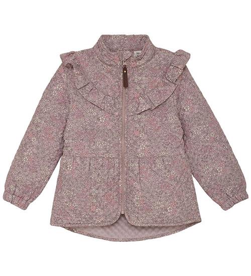 En Fant Termojakke - AOP - Cloud Gray