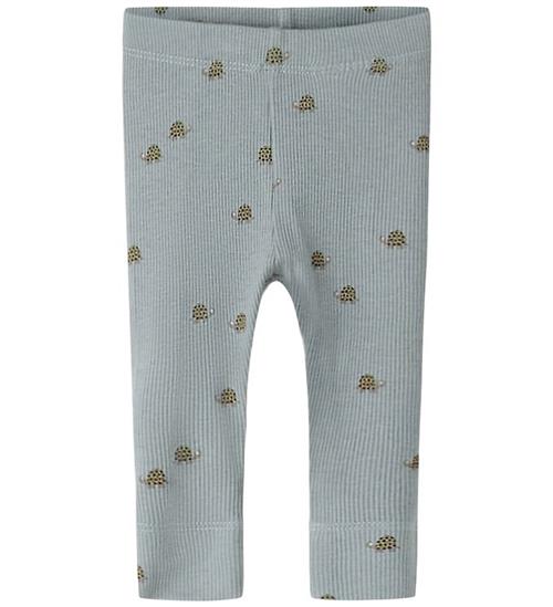 Name It Leggins - Rib - NbmRasilan - Pearl Blue