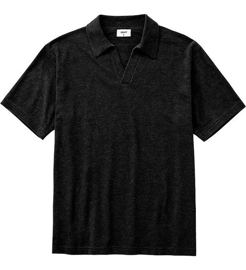 Grunt Polo - Strik - GrEddie - Black Melange