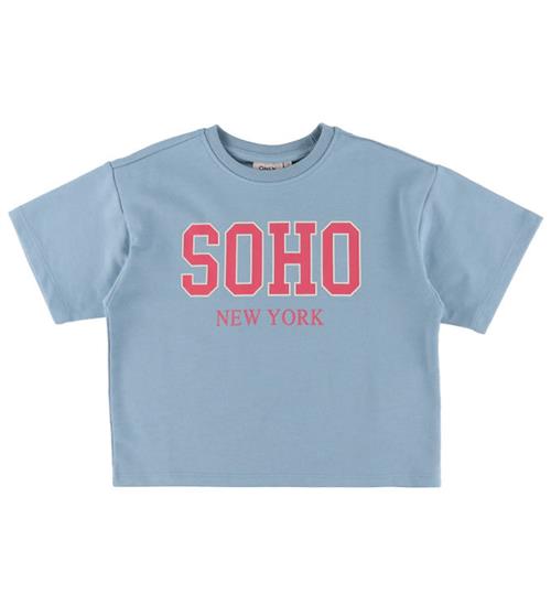 Kids Only T-shirt - KogDitta - Soft Chambray/SOHO New York/Tiger