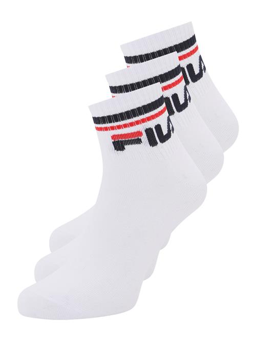FILA Sportssokker  rød / sort / hvid
