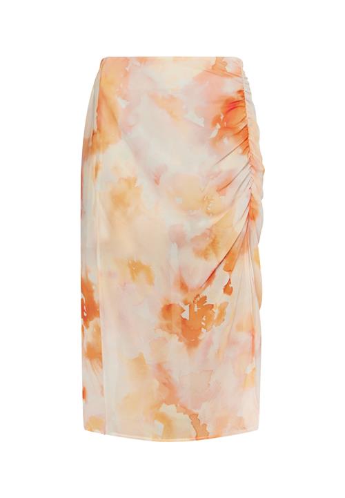 IZIA Nederdel  orange / lyseorange / pudder