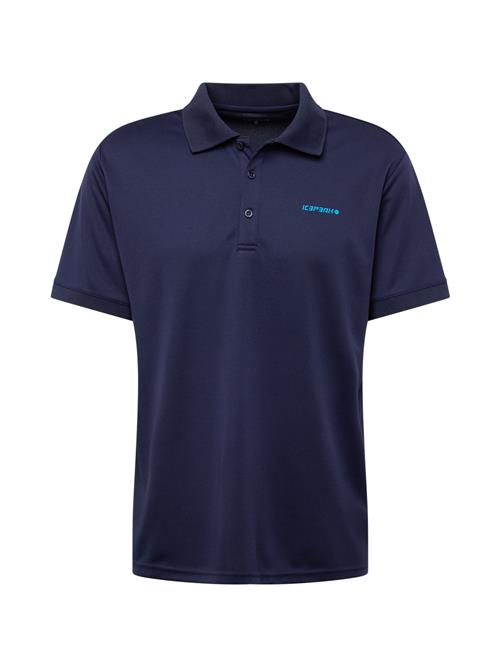ICEPEAK Funktionsskjorte 'Bellmont'  aqua / mørkeblå