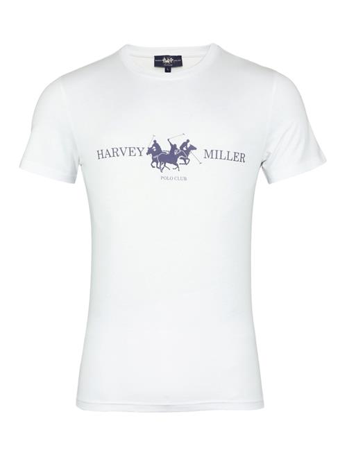 HARVEY MILLER Bluser & t-shirts  mørkeblå / hvid