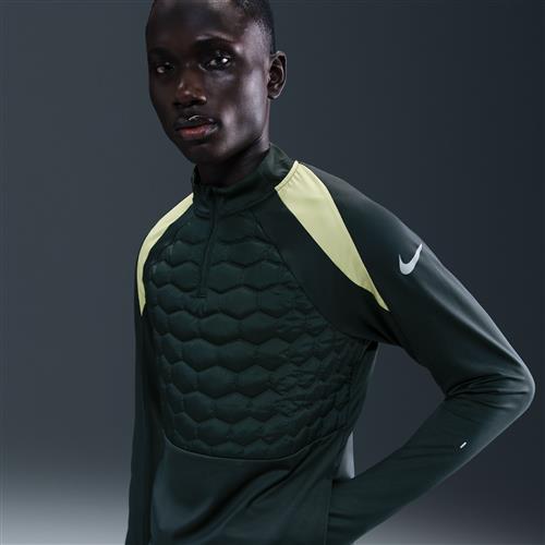 Nike Strike Therma-FIT-fodboldtræningstrøje til mænd - grøn