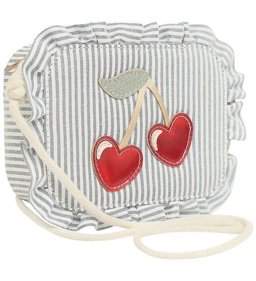 Mimi & Lula Skuldertaske - Striped Cherry Mon Cheri