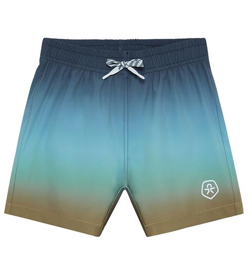 Color Kids Badeshorts - AOP - Turbulence