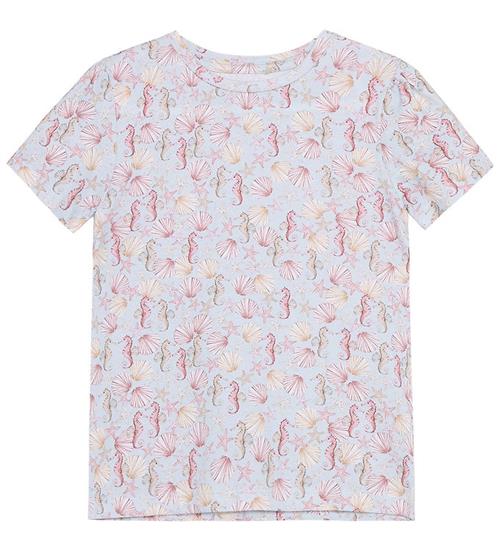 Minymo T-shirt - AOP - Illusion Blue