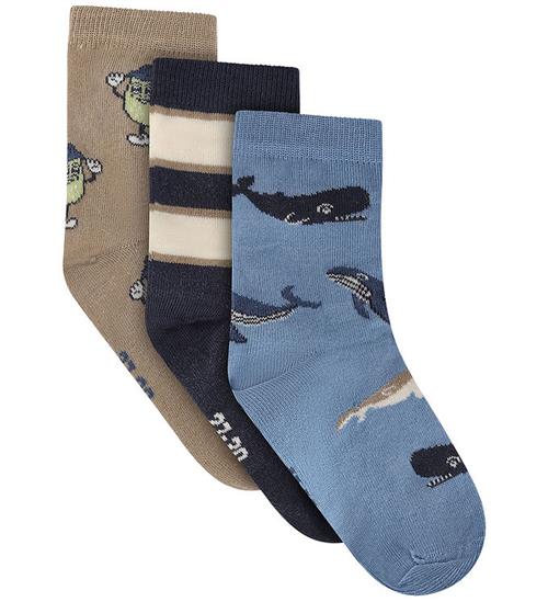 Minymo Strømper - 3-Pak - Polaris Star