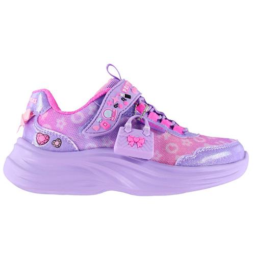 Skechers Sko - Girls Power Jams - Lavender/Multi