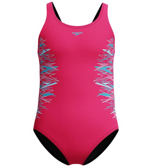 Speedo Badedragt - Placement Muscleback - Margarita Pink/ Mayan