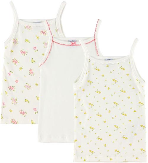 Petit Bateau Undertrøjer - 3-pak - Bretelles - Variante 1