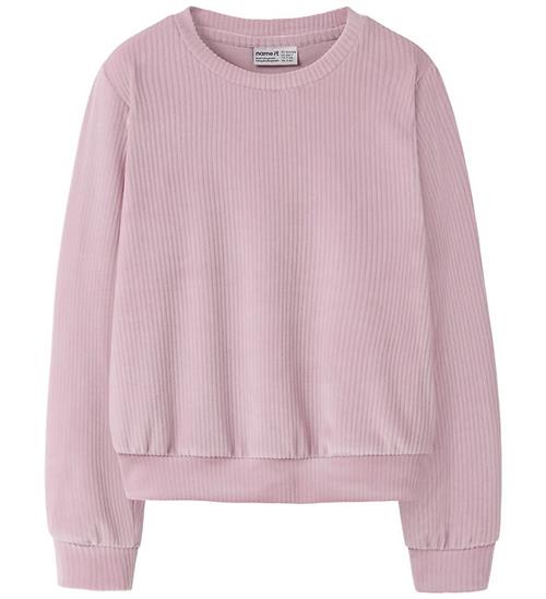 Name It Bluse - Fløjlsvelour - NkfVeloa - Keepsake Lilac