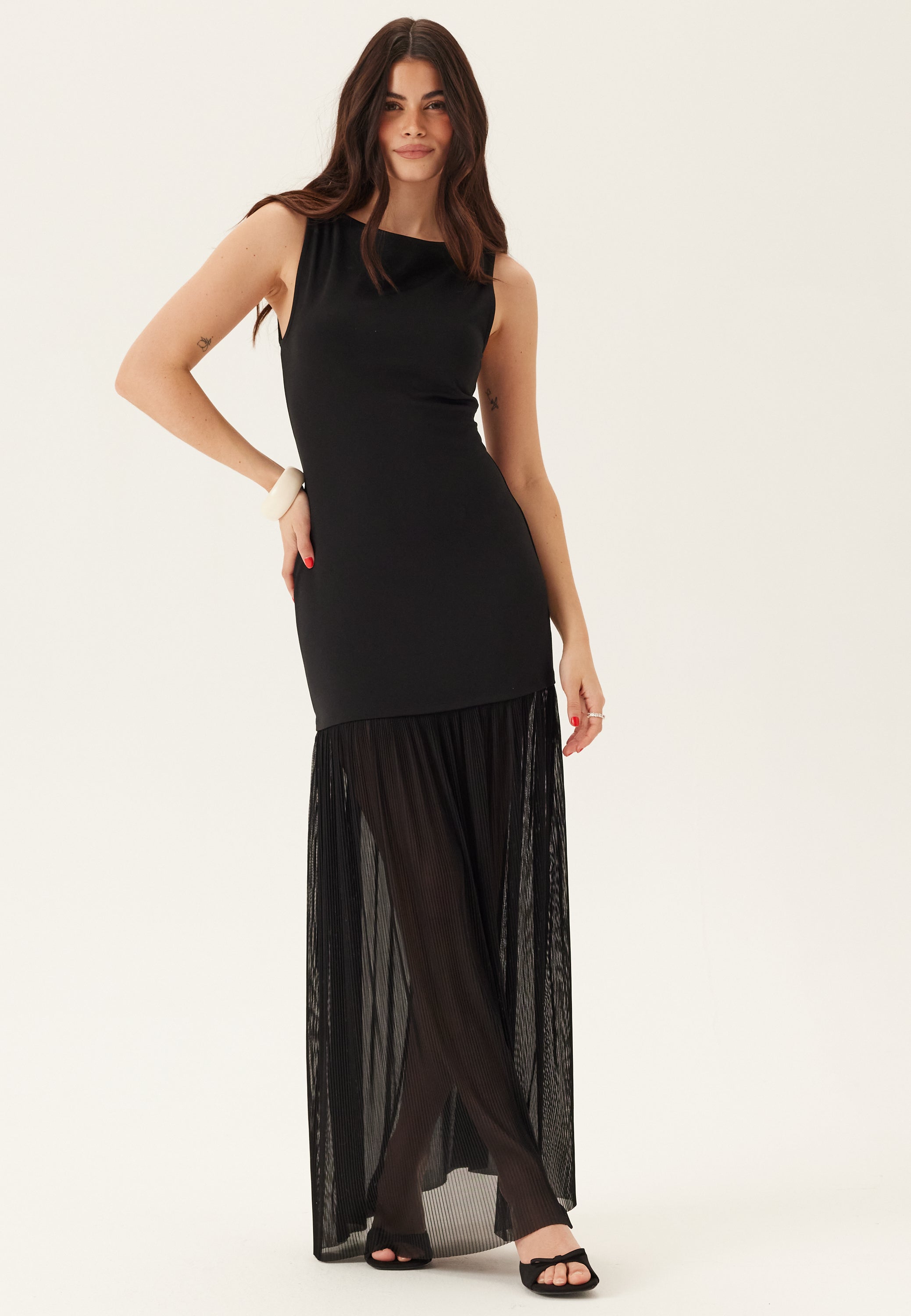 BUBBLEROOM Combined Maxi Dress