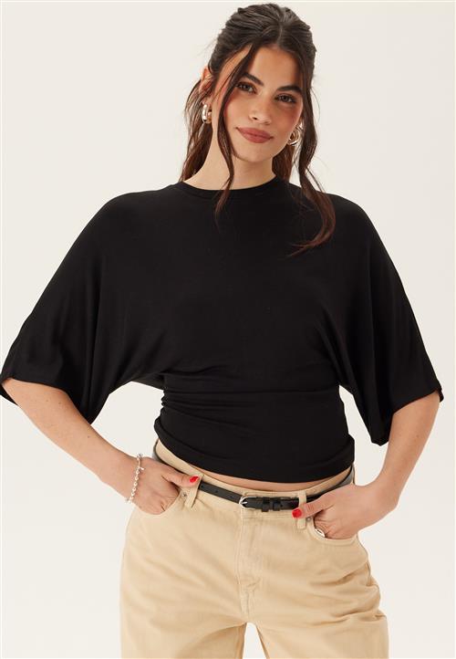 BUBBLEROOM Wide Sleeve Fitted Tee