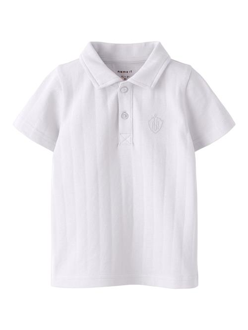 NAME IT Polo T-shirt Fen Bright White