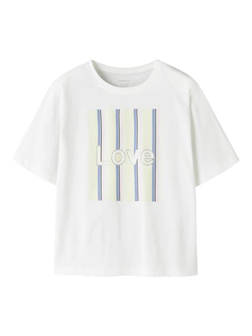 NAME IT T-shirt Falala White Sorbet Stripes