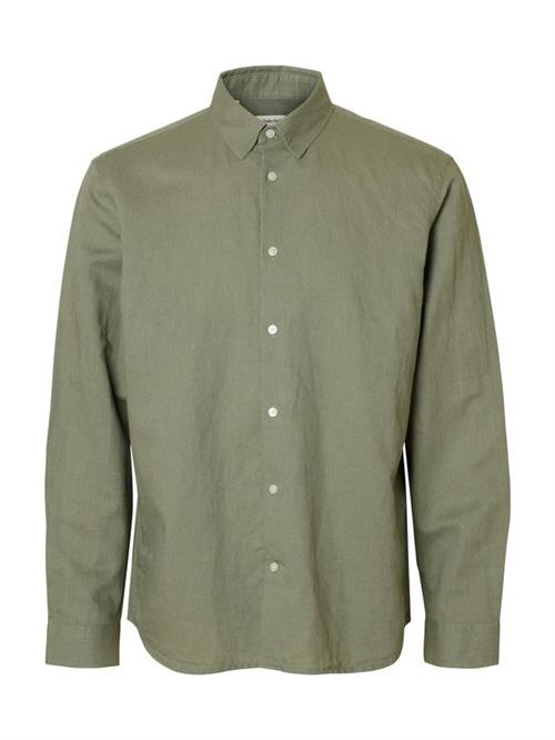 SLMREGCLAUS CLAY LINENBLEND LS SHT