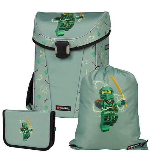 LEGOÂ® Ninjago Skoletaskesæt - 29,5 L - Easy Light - Spinjitzu Ma