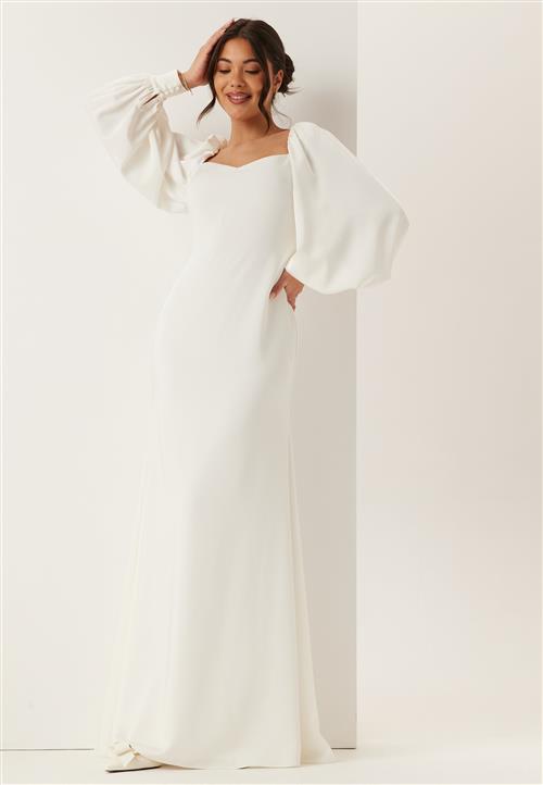 Bubbleroom Occasion Puff Sleeve Wedding Gown